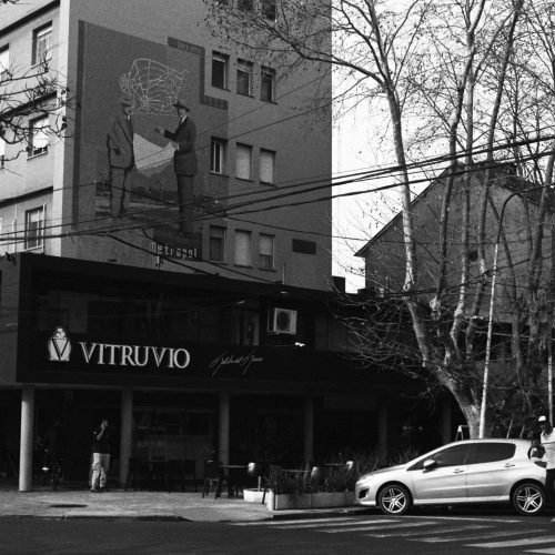 Omar Ignacio Ferreyra Erades - "Empuje" - Plaza del avión, Ciudad Jardín
